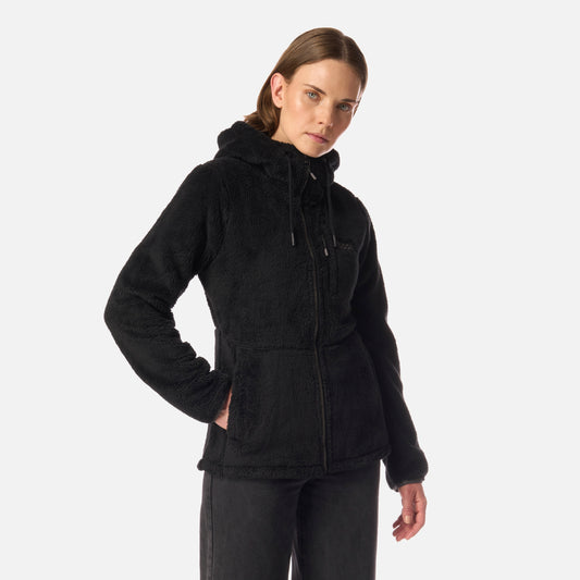 Polar Mujer Bear Shaggy-Pro Hoody Jacket Negro Lippi