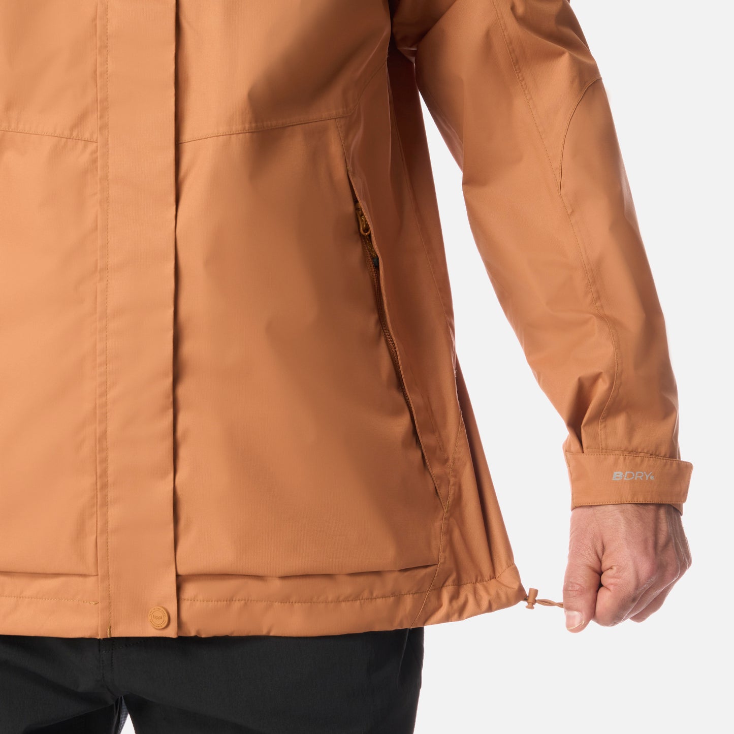 Chaqueta Hombre Blizzard B-Dry Hoody Jacket Café Claro Lippi