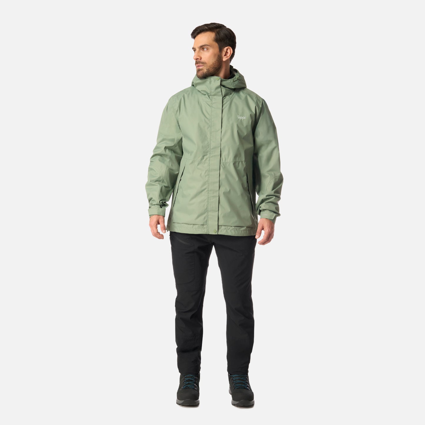 Chaqueta Hombre Blizzard B-Dry Hoody Jacket Jade Oscuro Lippi
