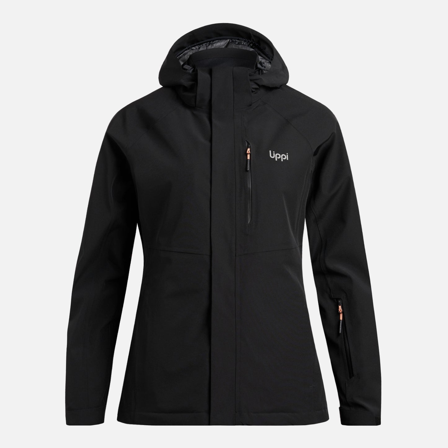 Chaqueta Mujer Andes B-Dry Hoody Jacket Negro Lippi