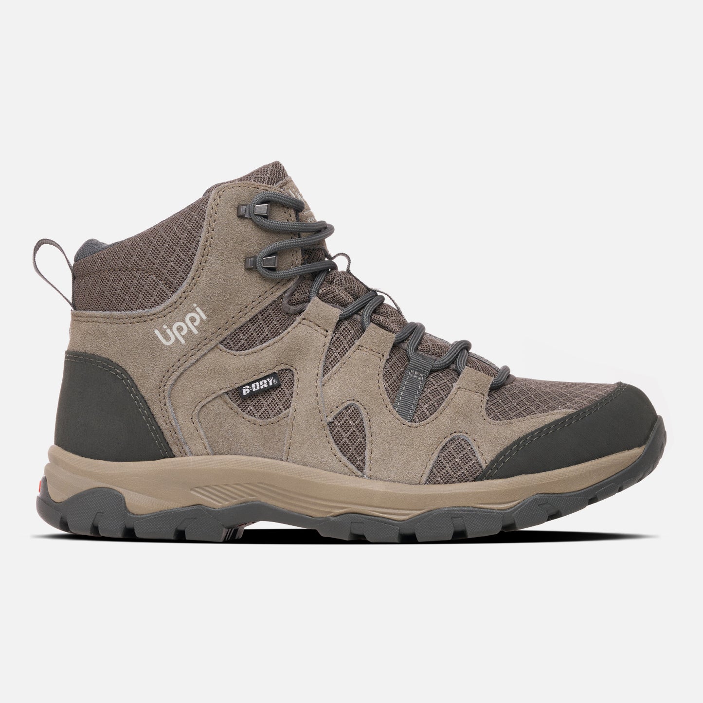 Botín Hombre Tellus Mid Taupe Oscuro Lippi