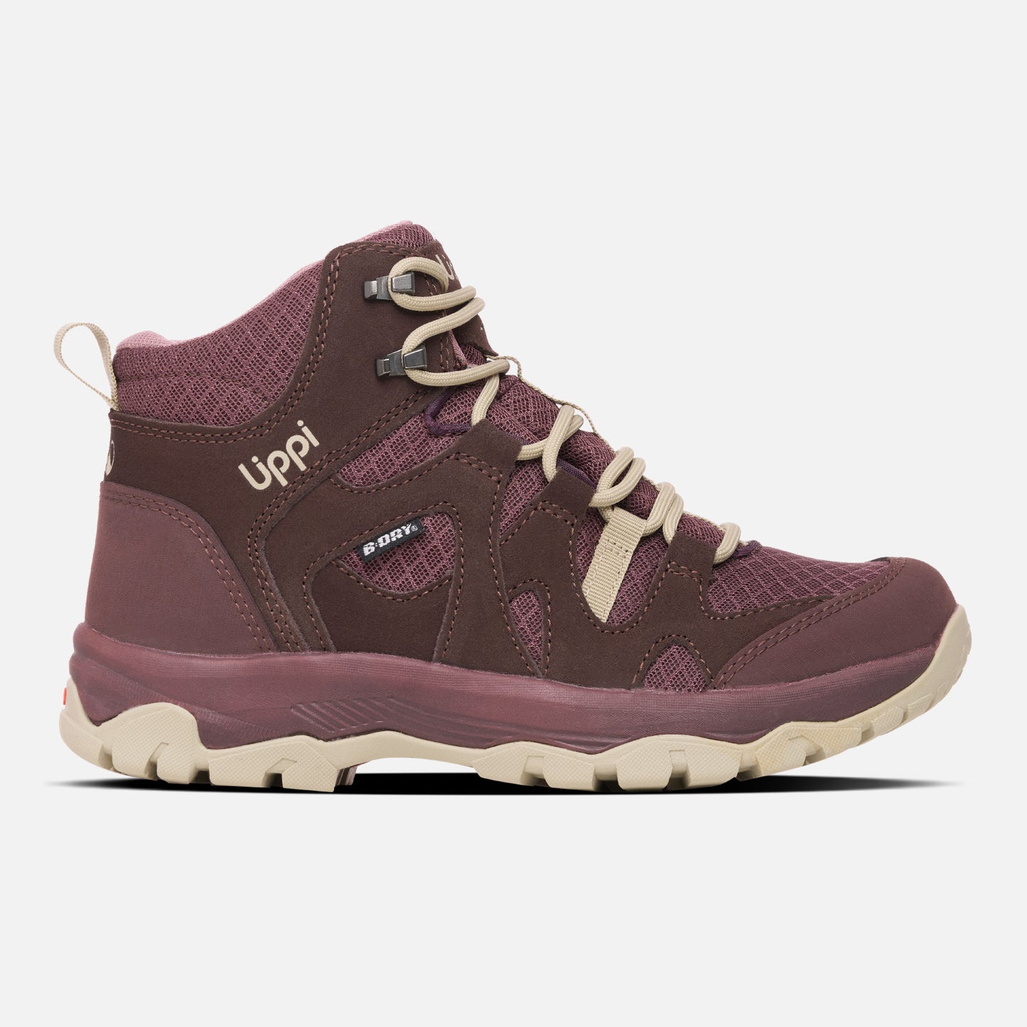 Botín Mujer Tellus Mid Uva Oscuro Lippi