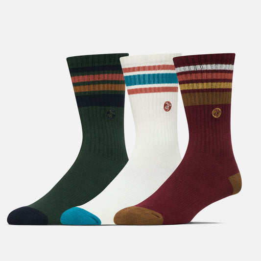 Calcetines Las Tres Puntas Pack Largo Multicolor Haka Honu