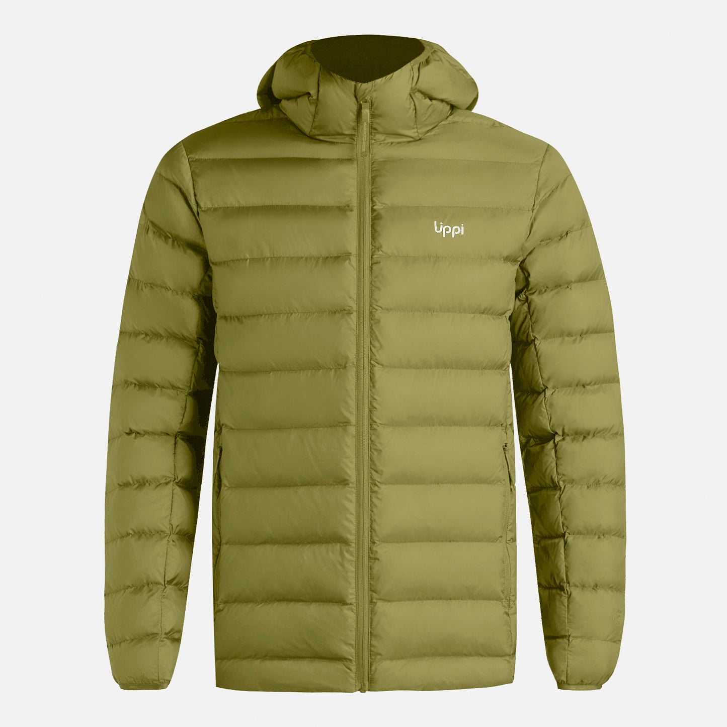 Chaqueta Hombre Vertex Down Hoody Jacket Verde Militar Lippi