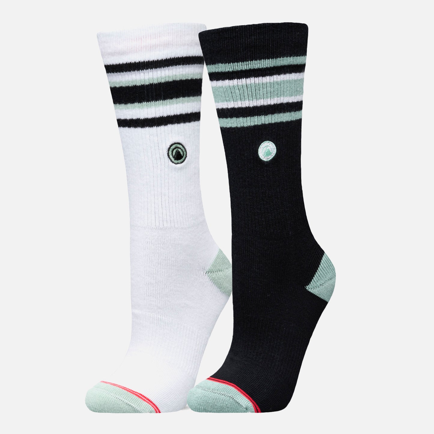 Calcetines Mujer Duo Travel Walk Classic Blanco Grafito Lippi