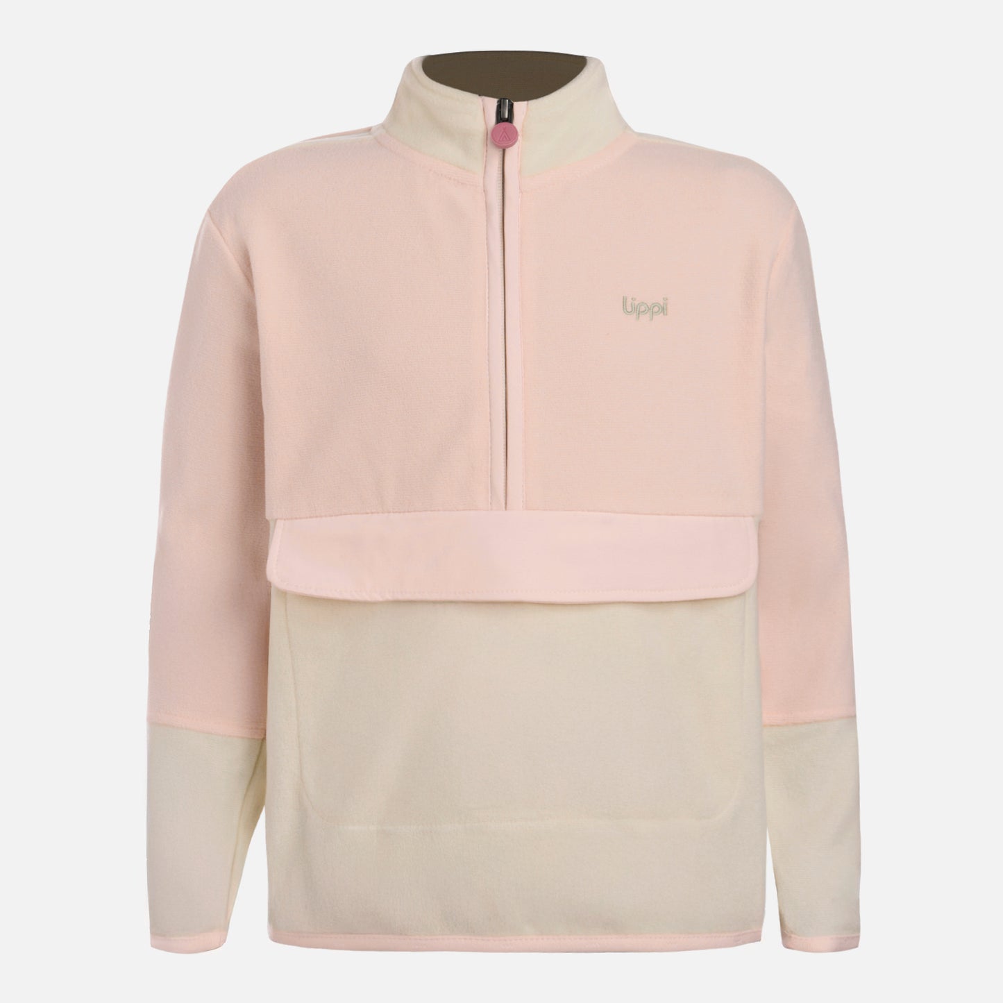 Polar Niña Fireplace 1/4 Zip Sweatshirt Crema Lippi
