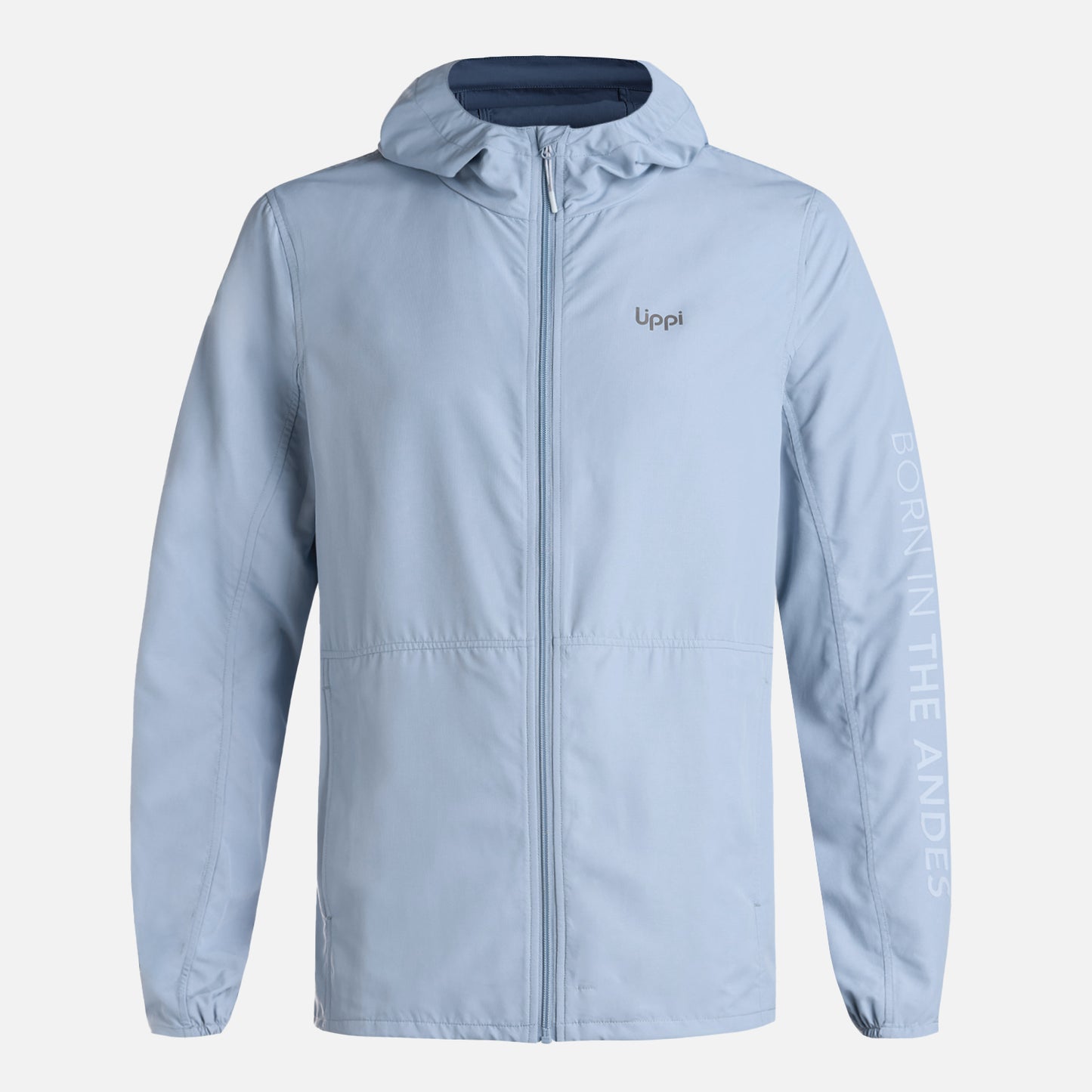 Chaqueta Hombre Nightfall WindBreaker Hoody Jacket Azul Piedra Lippi