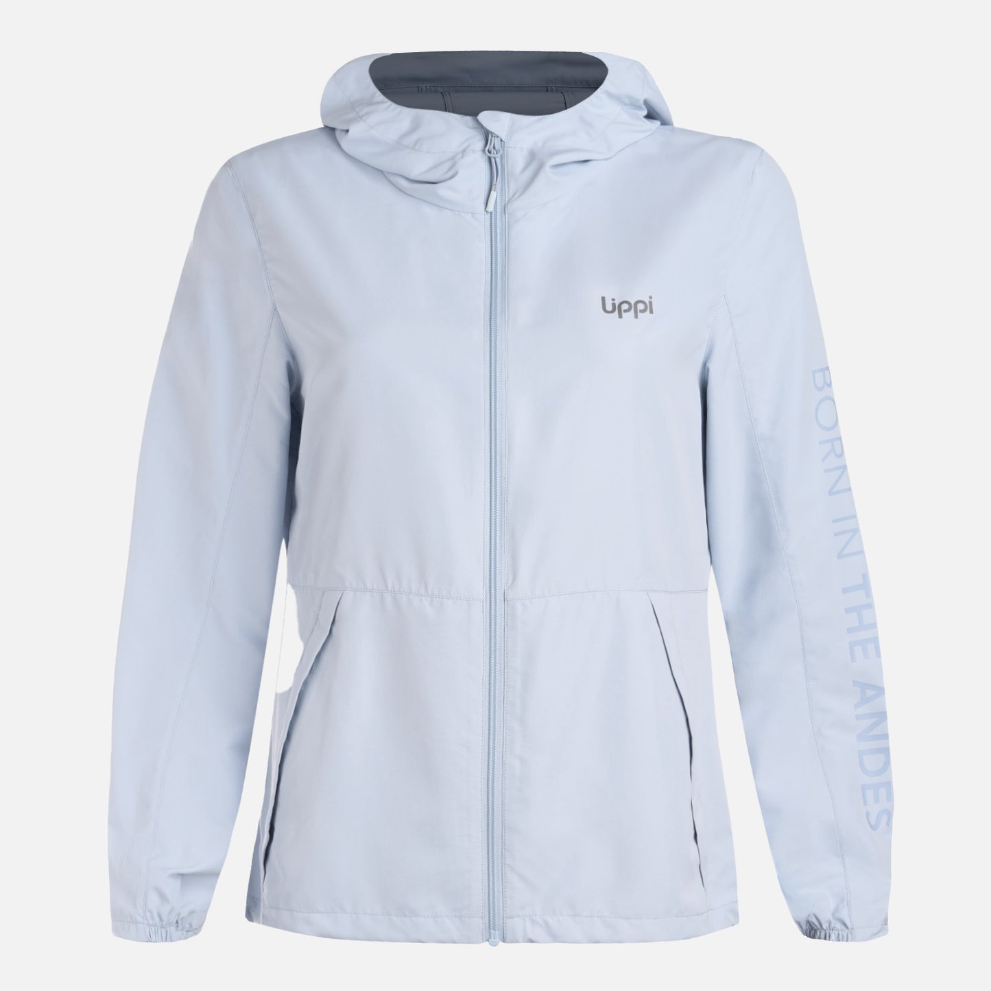 Chaqueta Mujer Nightfall Windbreaker Hoody Jacket Celeste Lippi