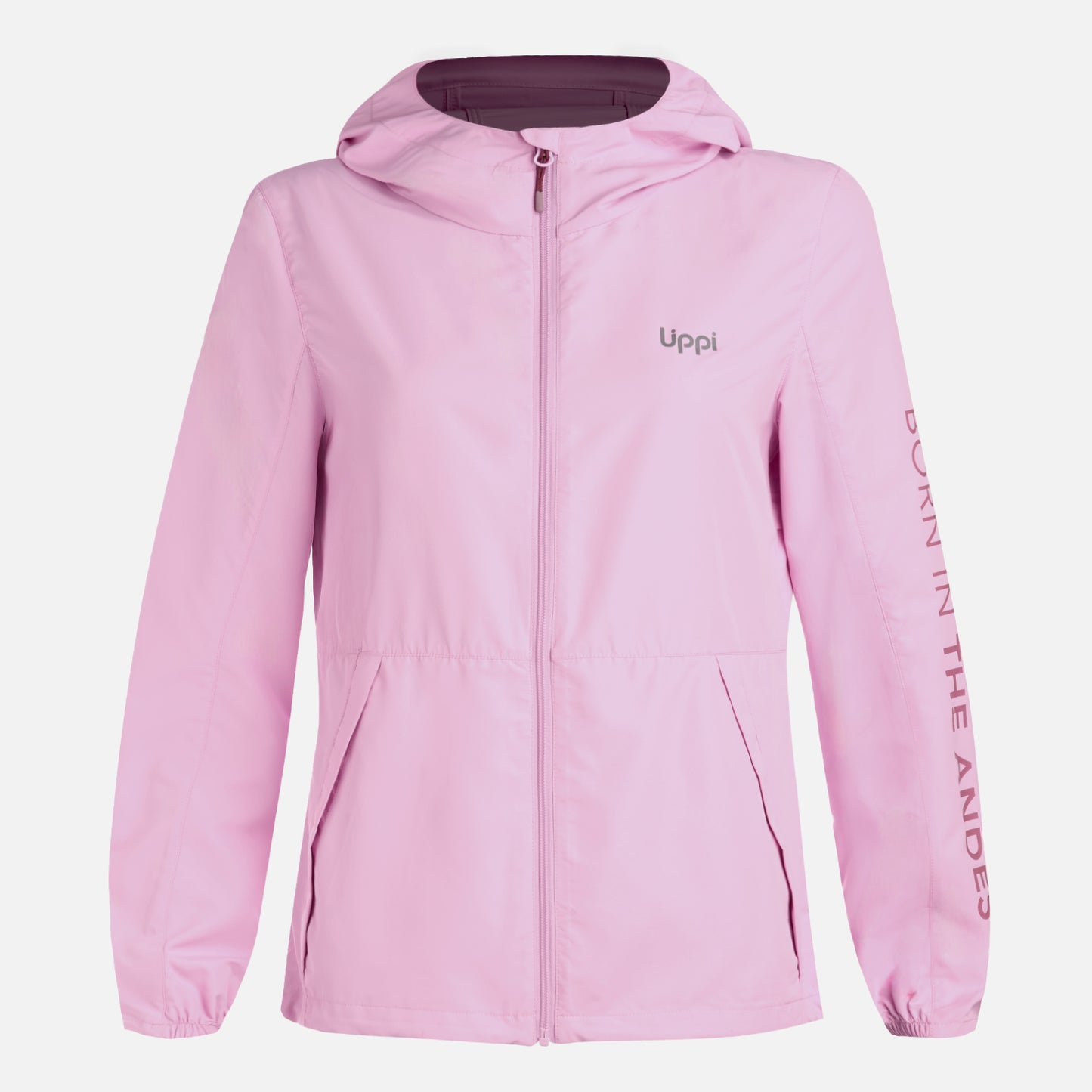 Chaqueta Mujer Nightfall Windbreaker Hoody Jacket Rosa Lippi