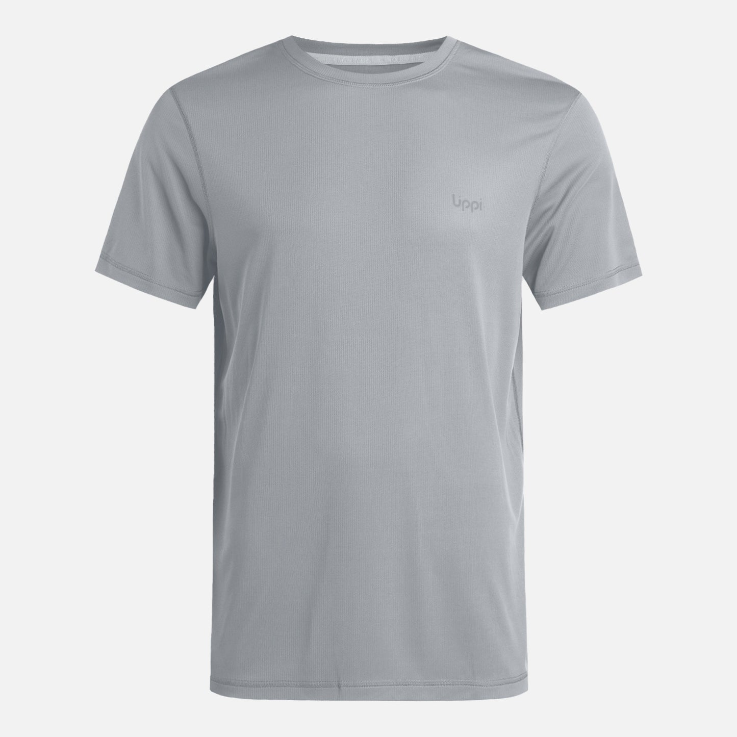 Polera Hombre Core Q-Dry T-Shirt Gris Lippi