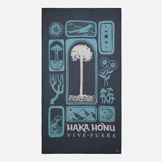 Toalla Unisex Tovalla Print Azul Haka Honu