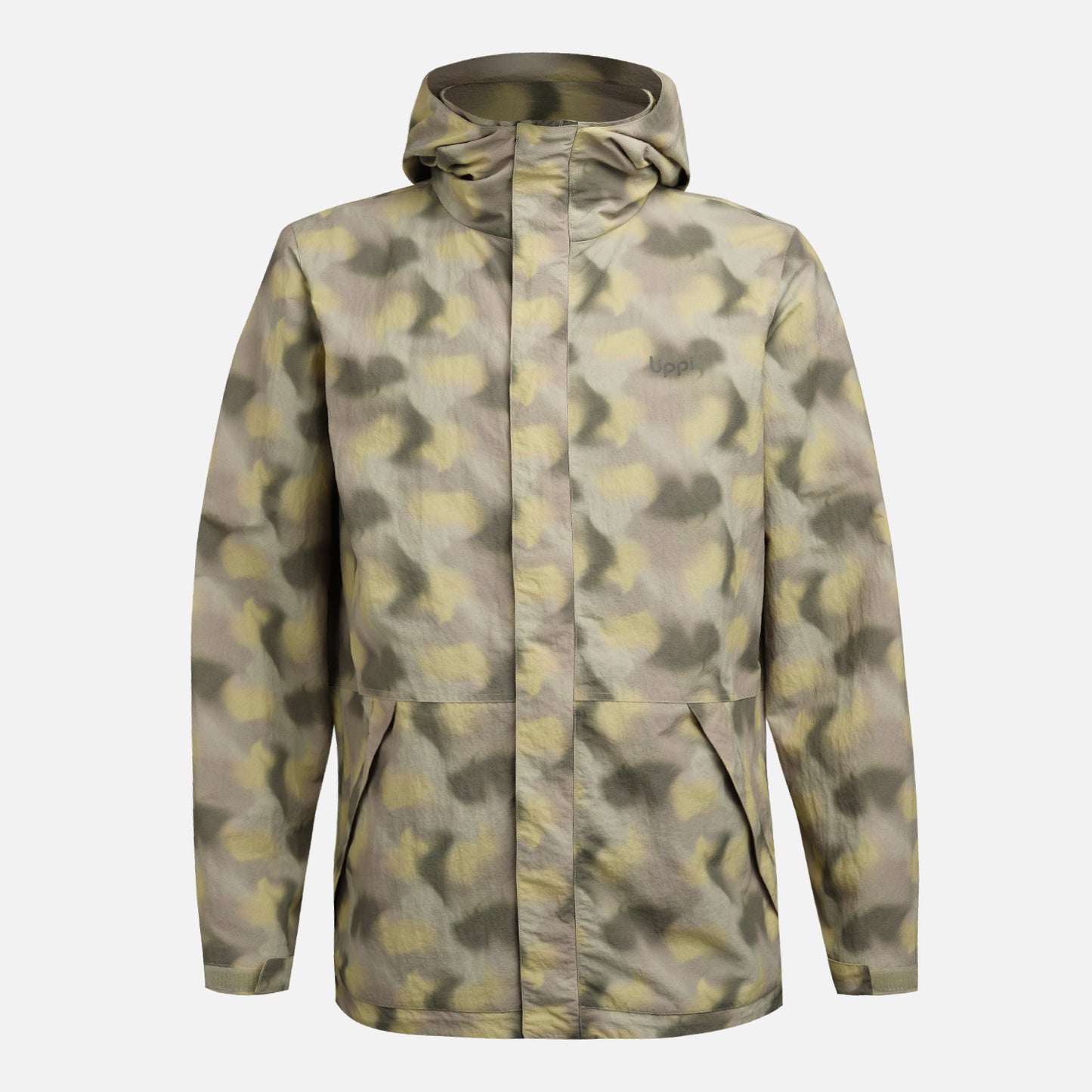 Chaqueta Hombre CityMe WindBreaker Hoody Jacket Print Verde Lippi