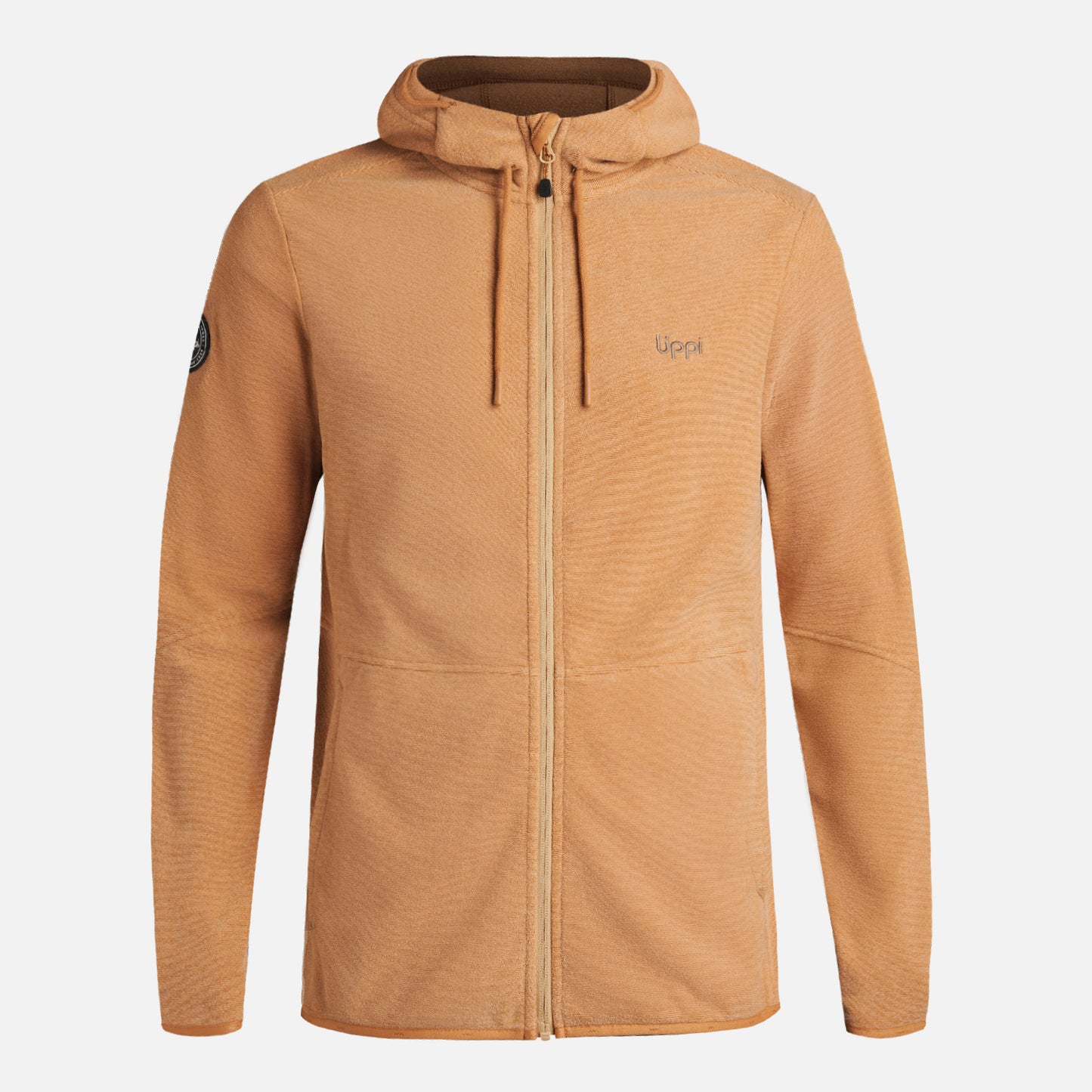Polar Hombre Stripes Nano-F Full Zip Hoody Camel Lippi