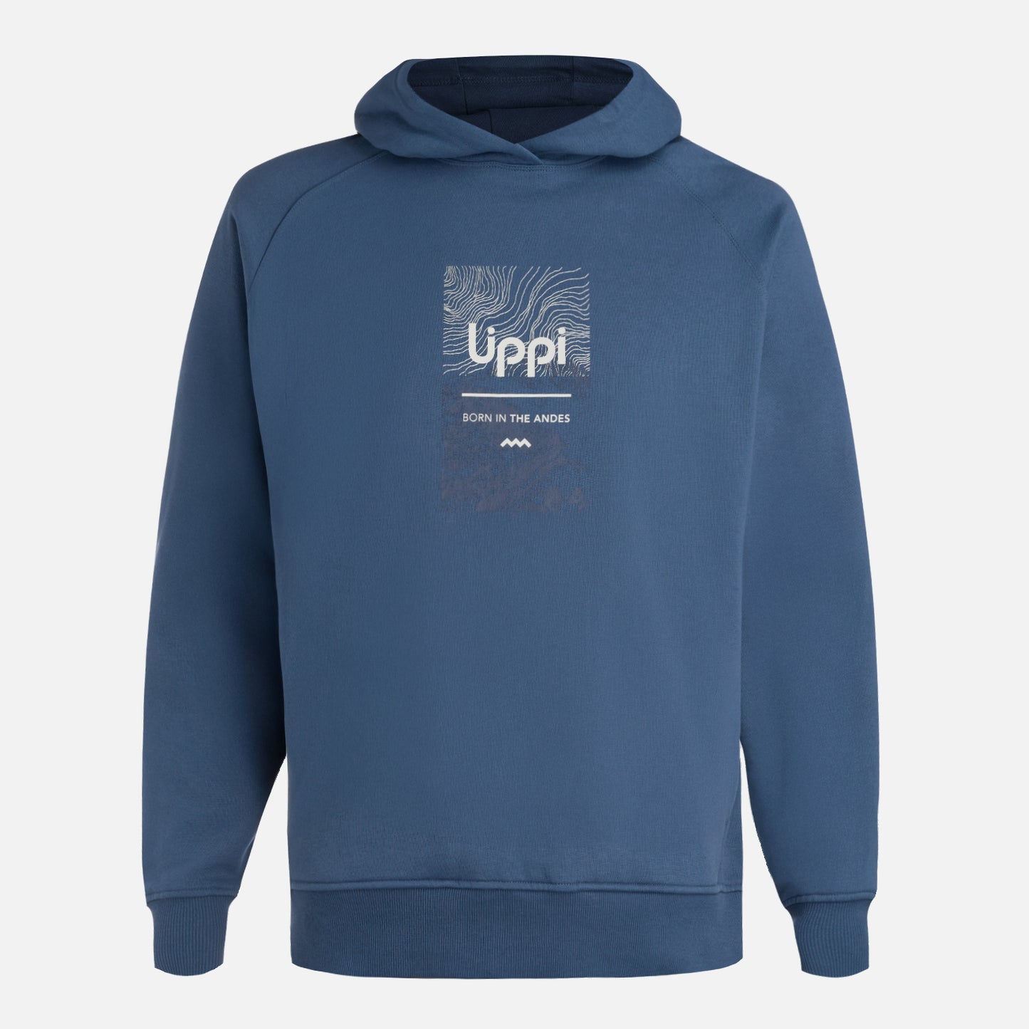 Polerón Hombre Insigne Hoody Sweatshirt Front Print Azul Oscuro Lippi