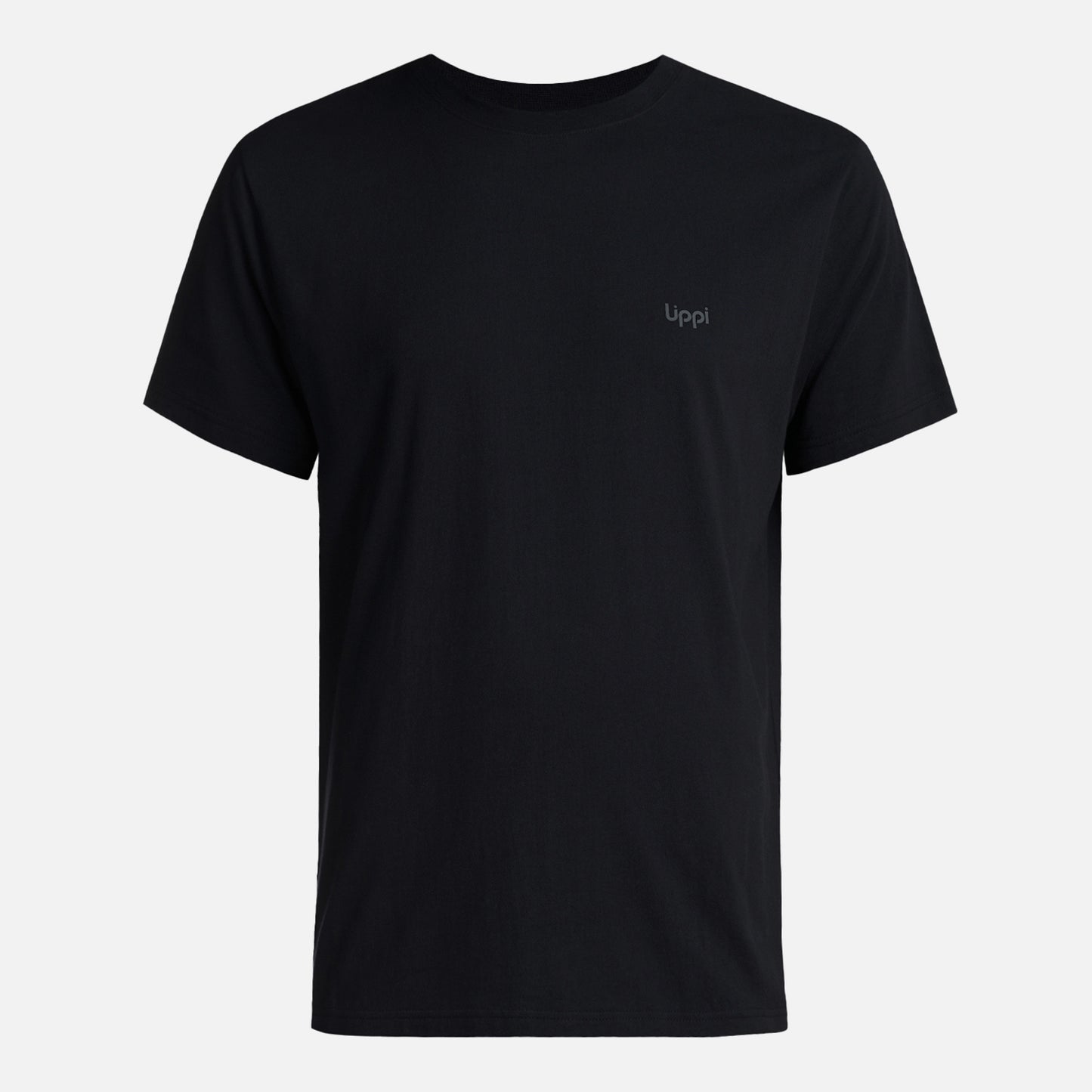 Polera Hombre Logo Lippi Back Print T-Shirt Negro Lippi
