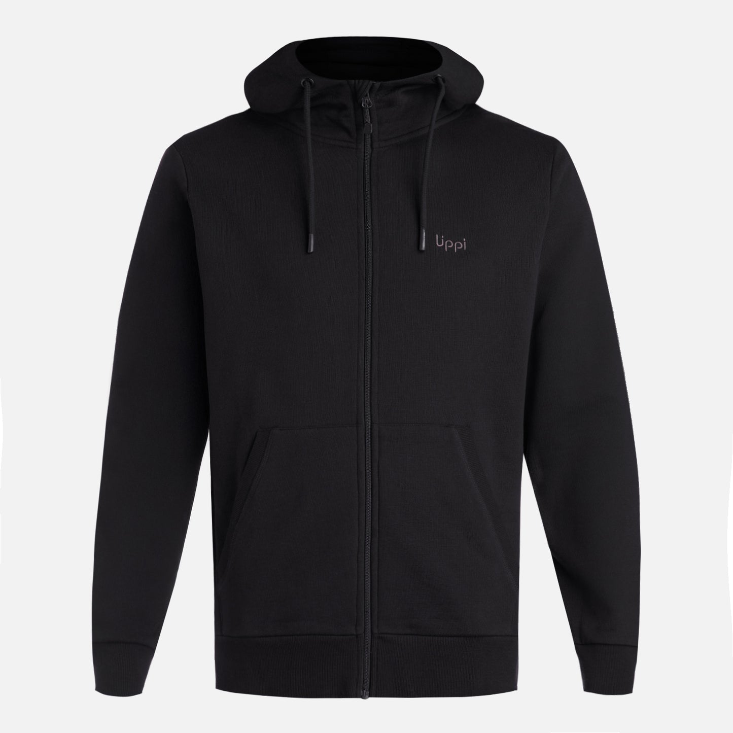 Polerón Hombre Ulmo Full Zip Hoody Sweatshirt Negro Lippi