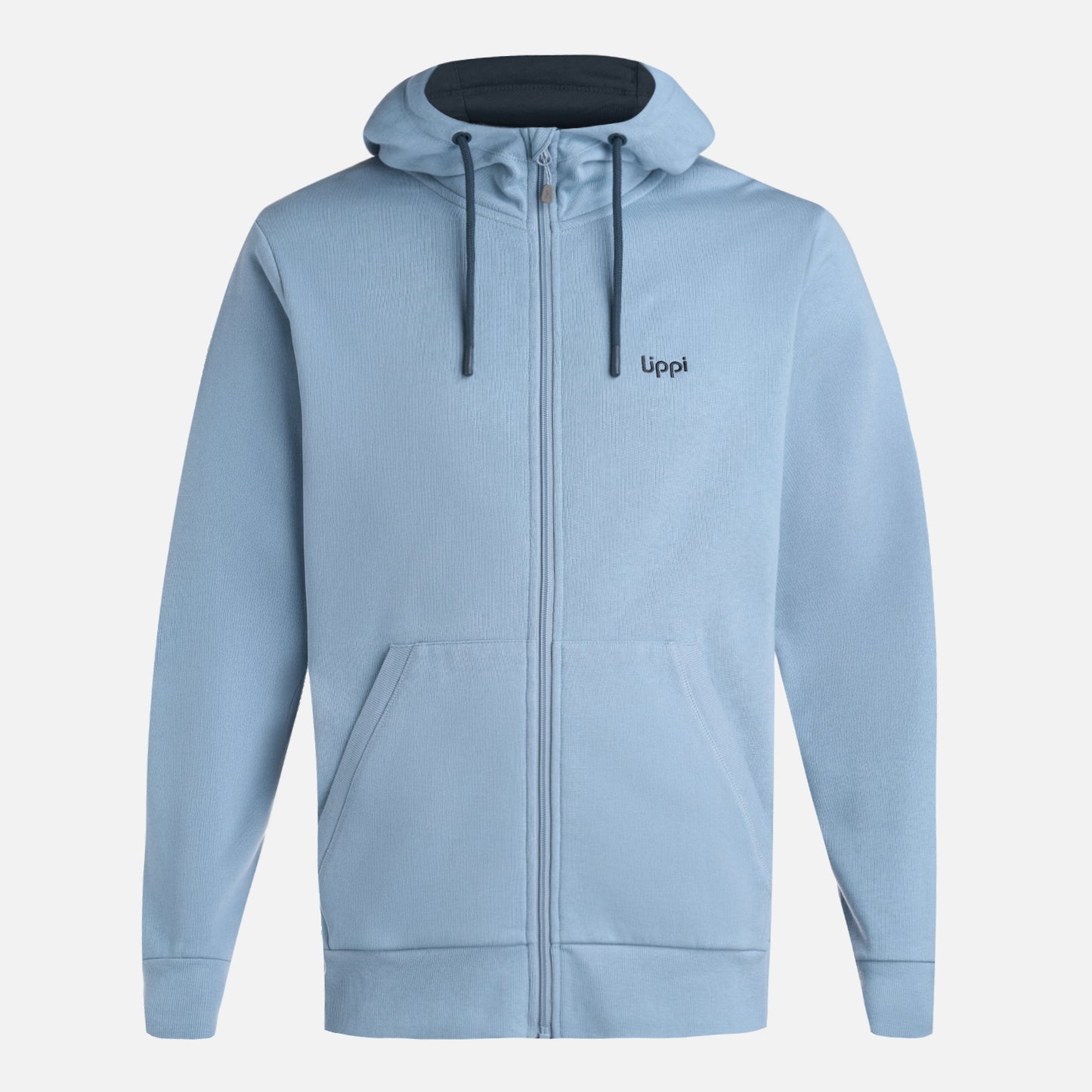 Polerón Hombre Ulmo Light Full Zip Hoody Sweatshirt Azul Piedra Lippi