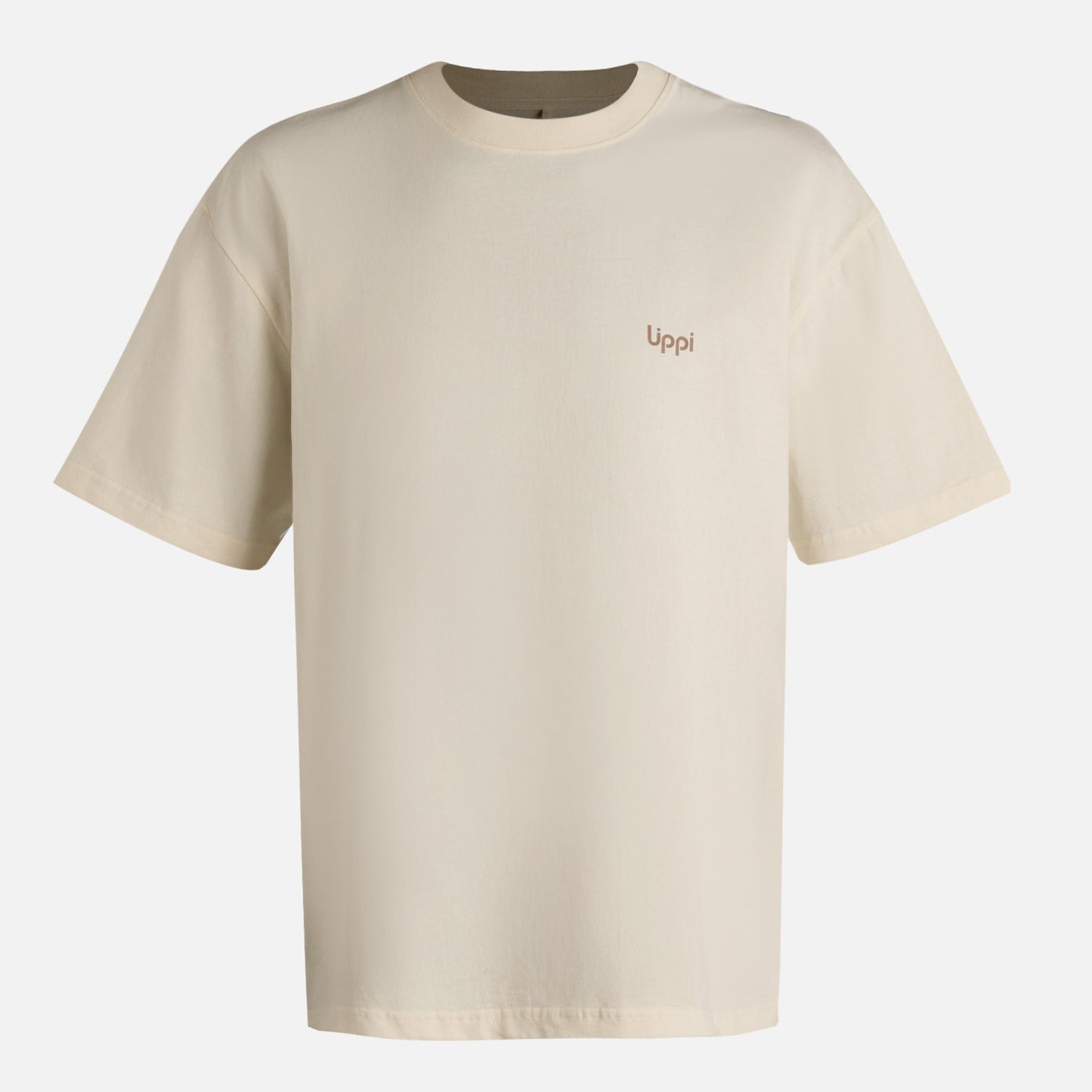 Polera Hombre Boulder T-Shirt Crema Lippi