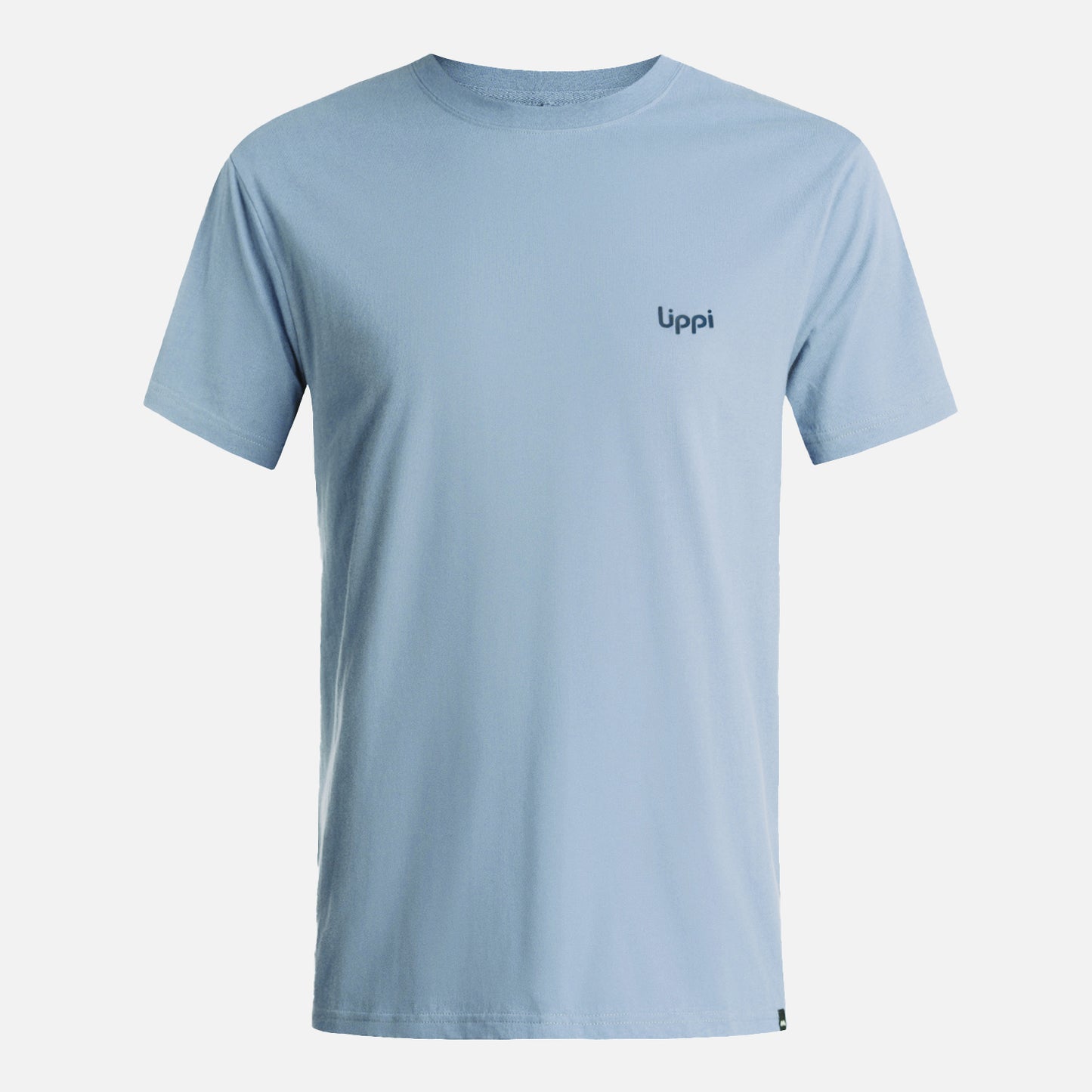 Polera Hombre Mountain Vibes T-Shirt Azul Piedra Lippi