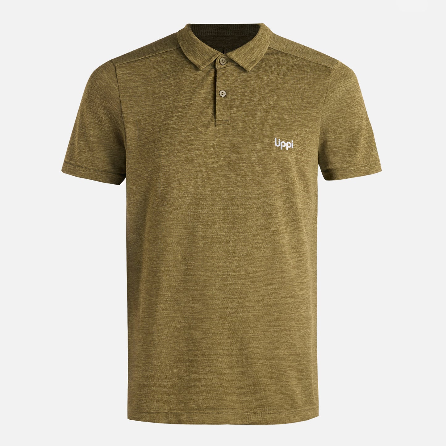 Polera Hombre B-Classic Seamless Polo Verde Musgo Lippi