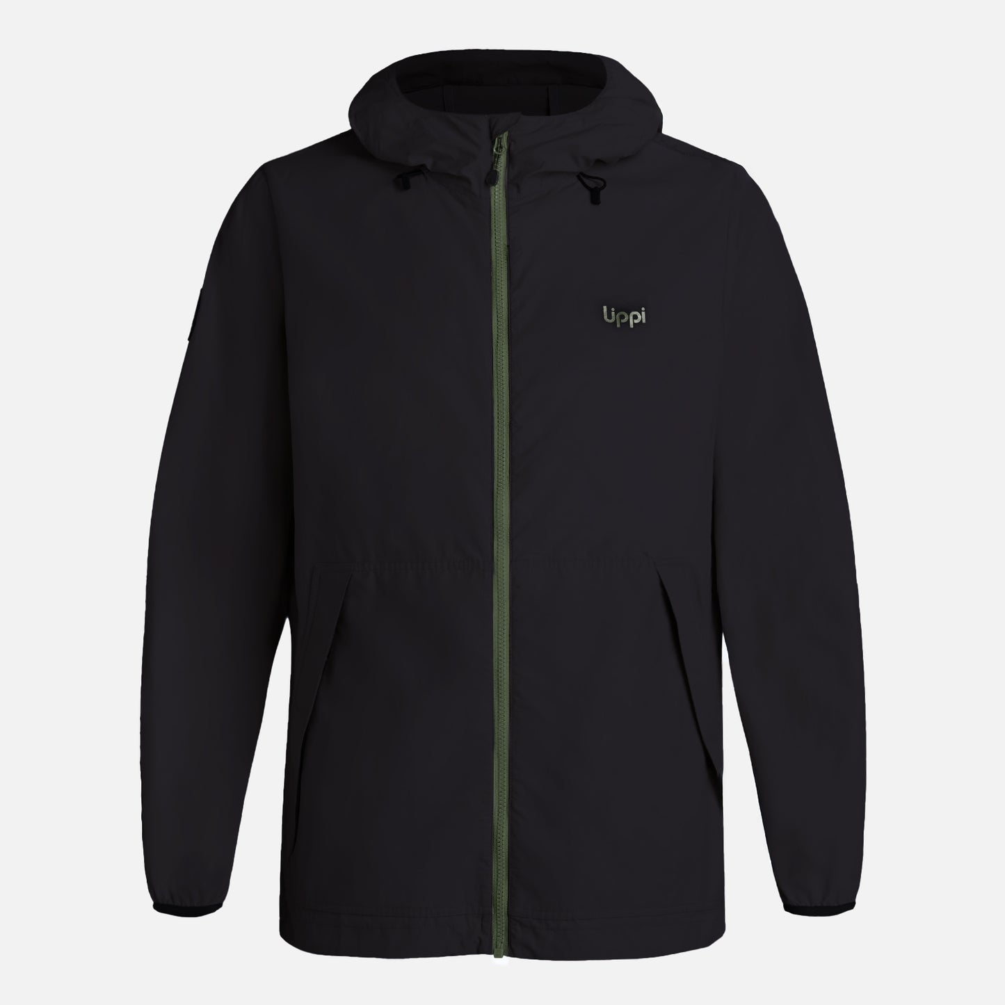Chaqueta Hombre WindLand WindBreaker Hoody Jacket Negro Lippi