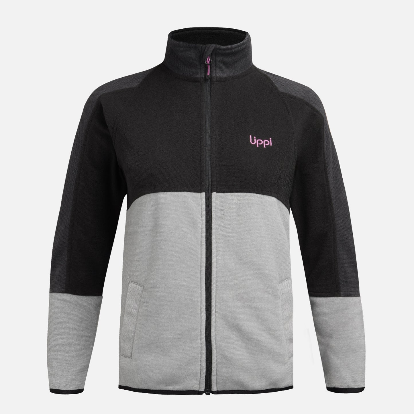 Polar Teen Girl Fireplace Full Zip Sweatshirt Negro Lippi