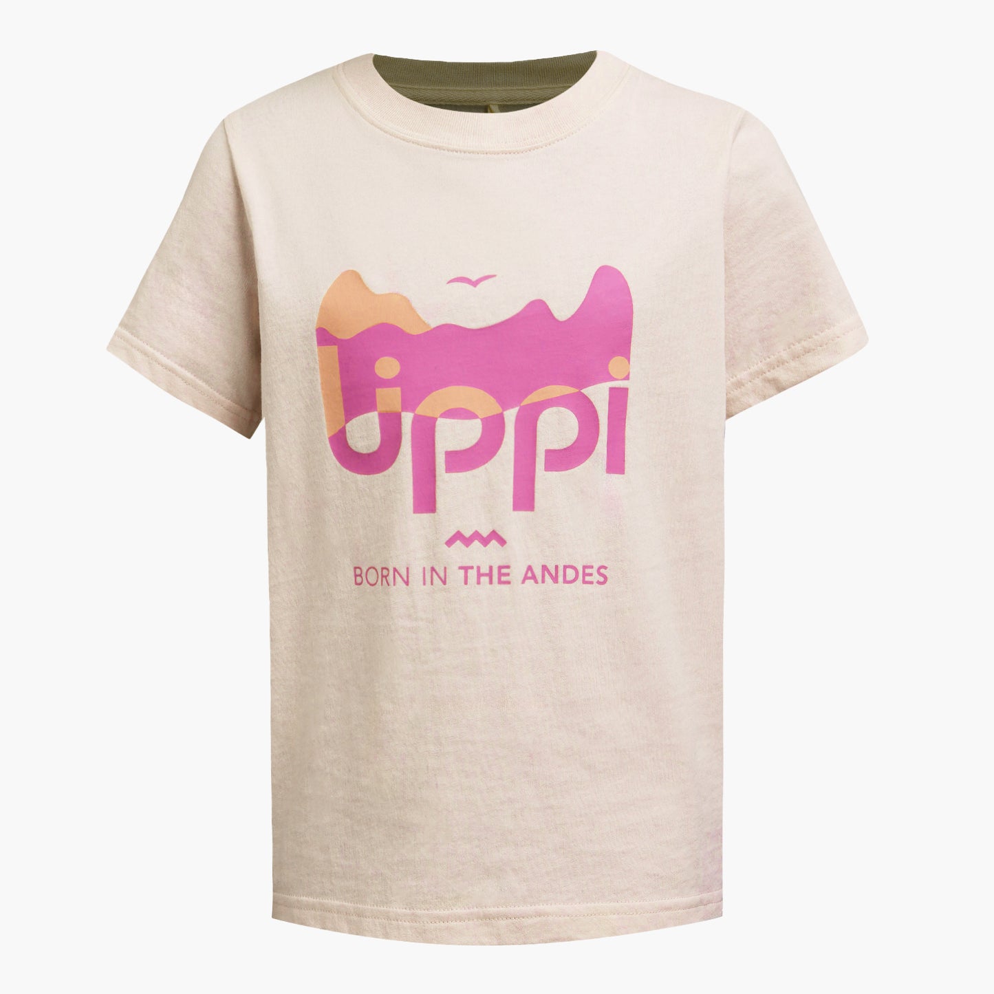 Polera Niña Logo Lippi T-shirt Damasco Lippi