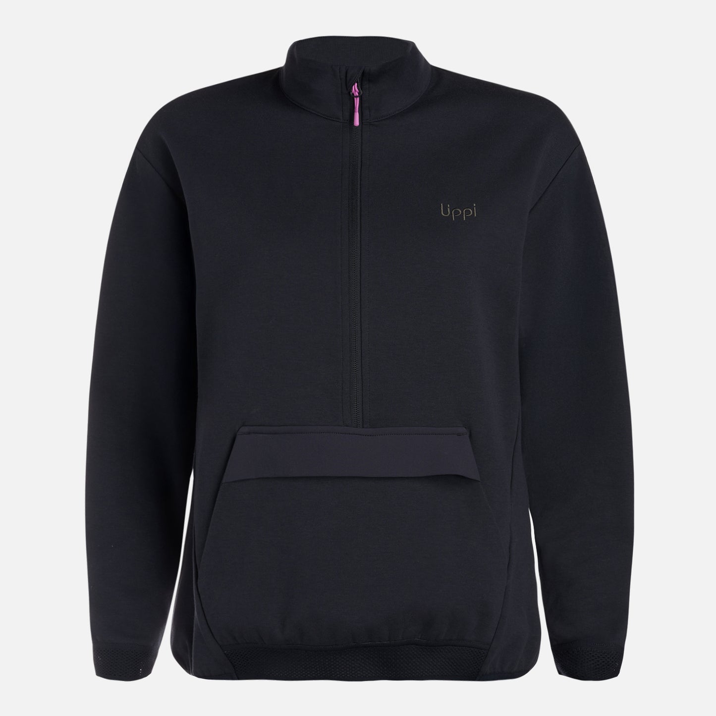 Polerón Mujer DownStreet 1/4 Zip Sweatshirt Negro Lippi