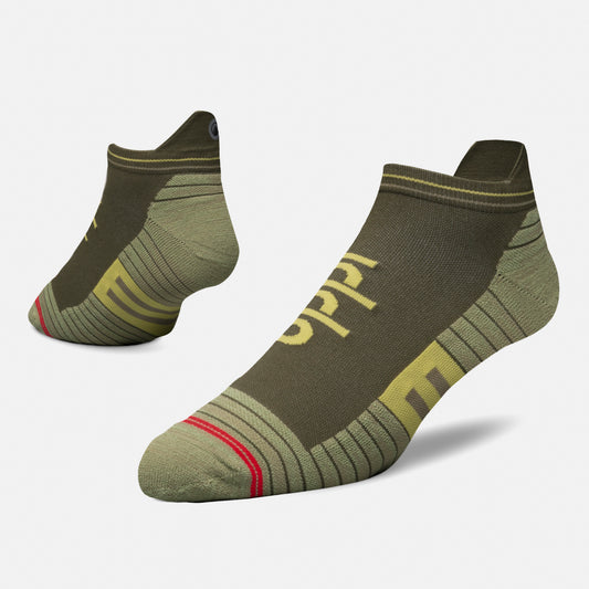 Calcetines Hombre Andes Run Socks Verde Musgo Lippi