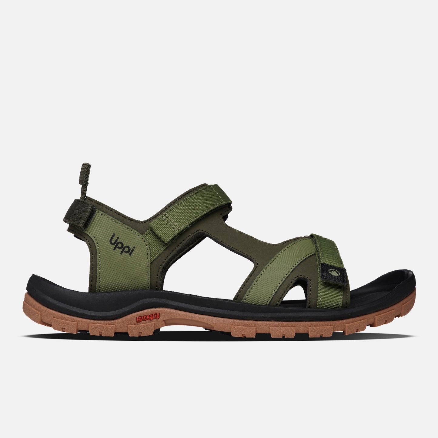 Sandalia Hombre Go Out Verde Lippi