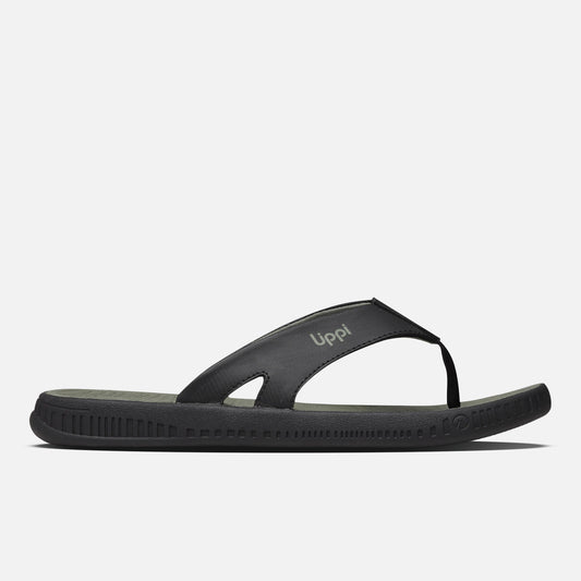 Sandalia Hombre Take Go Negro / Verde Lippi