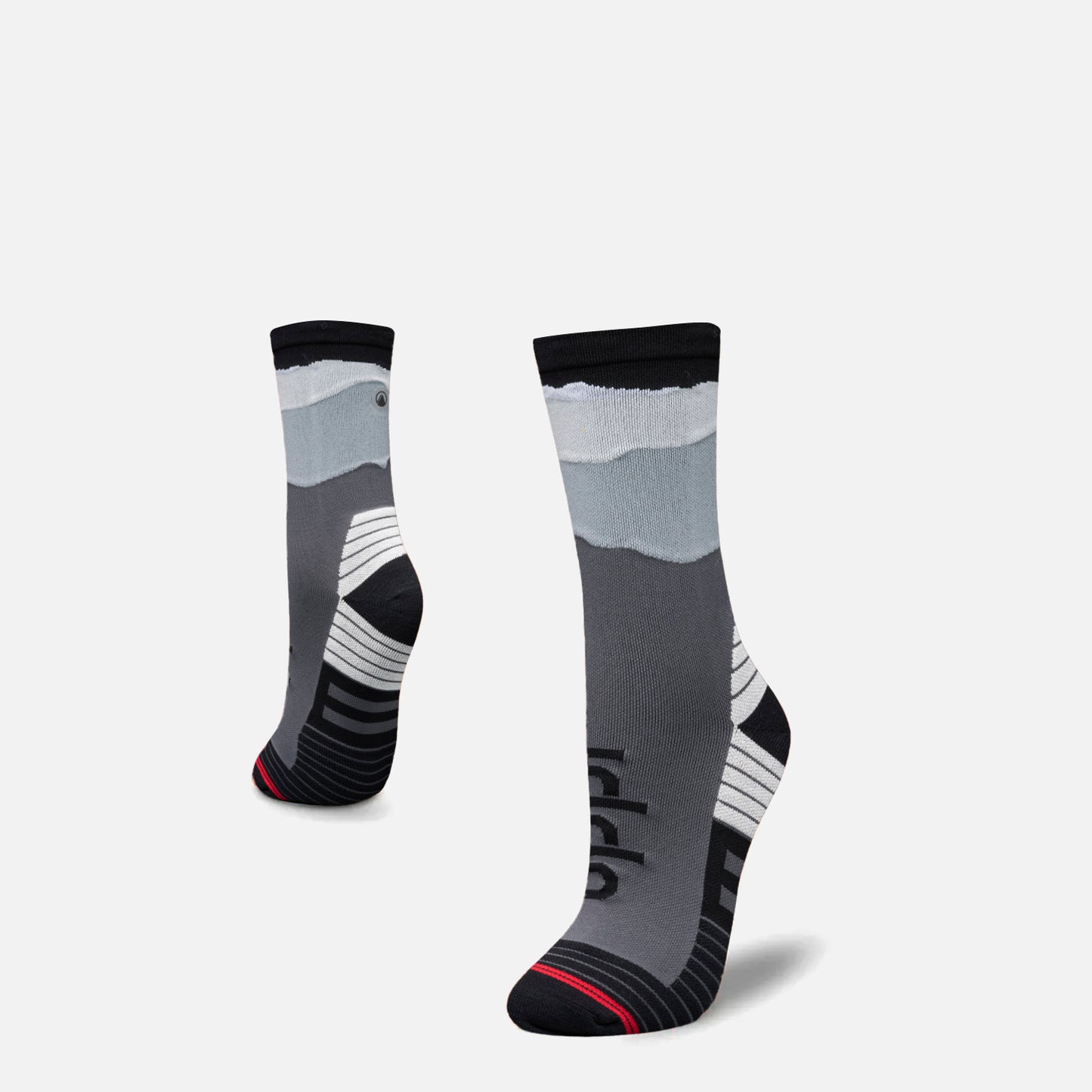 Calcetines Mujer Andes Run Socks Mid Negro Lippi