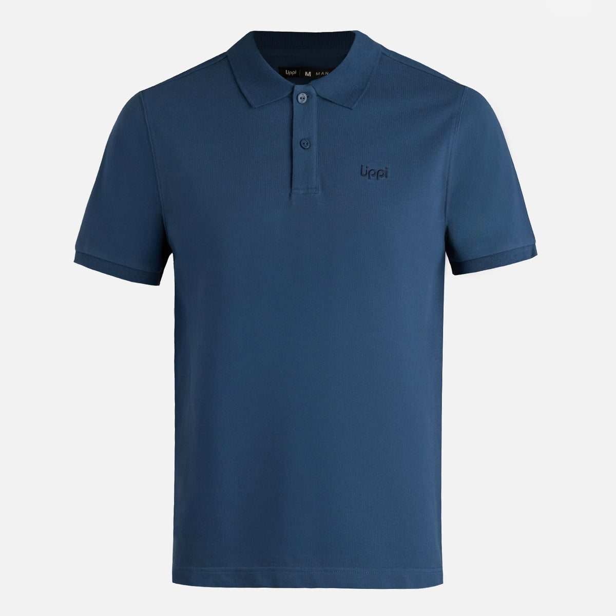 Polera Hombre First Class Elastic Polo Azul Oscuro Lippi