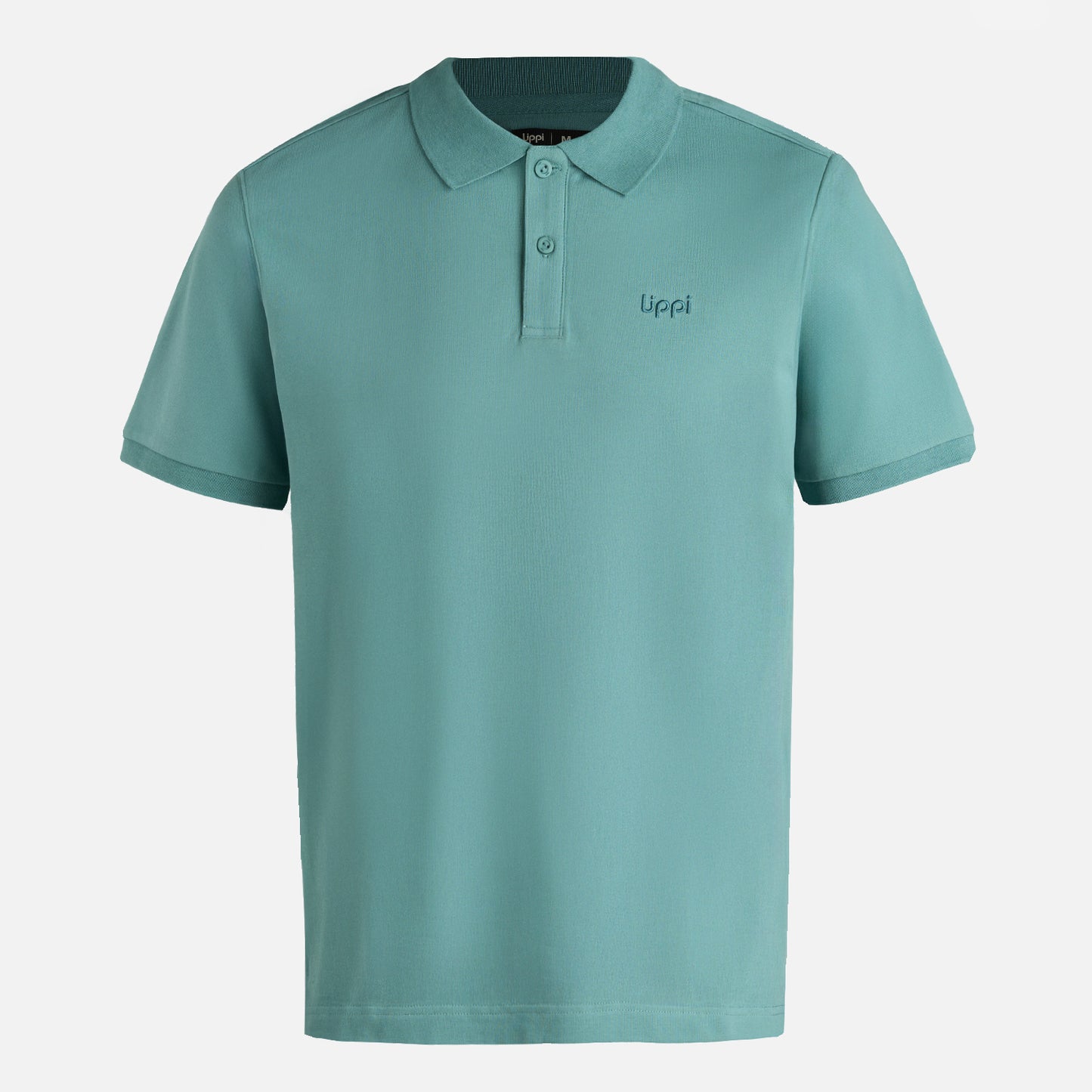 Polera Hombre First Class Elastic Polo Turquesa Lippi