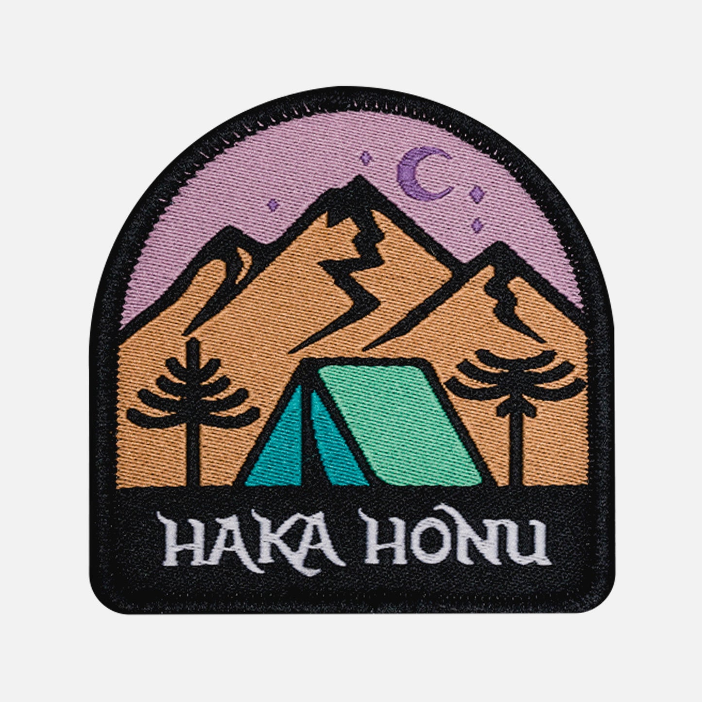 Parche Unisex Woven Patch Haka Honu Rosado Haka Honu