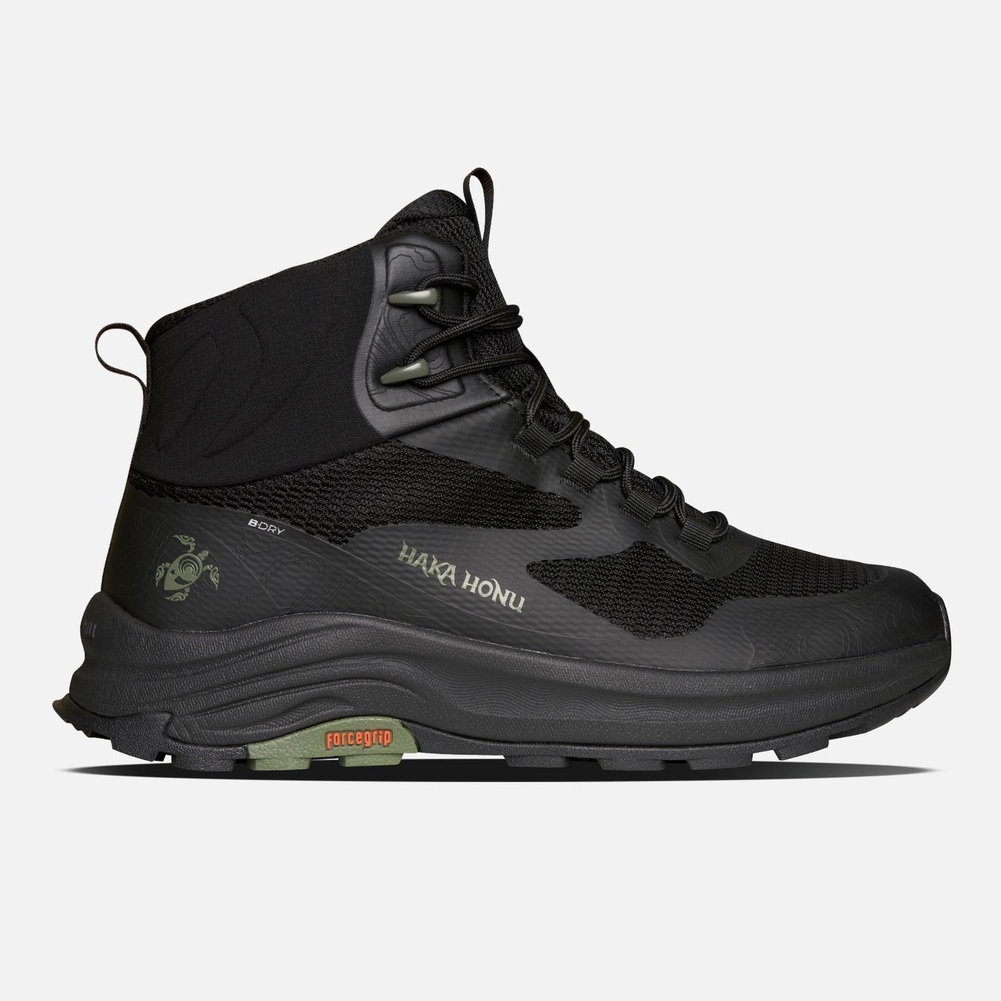 Zapatilla Hombre Huillin Alto Negro Haka Honu