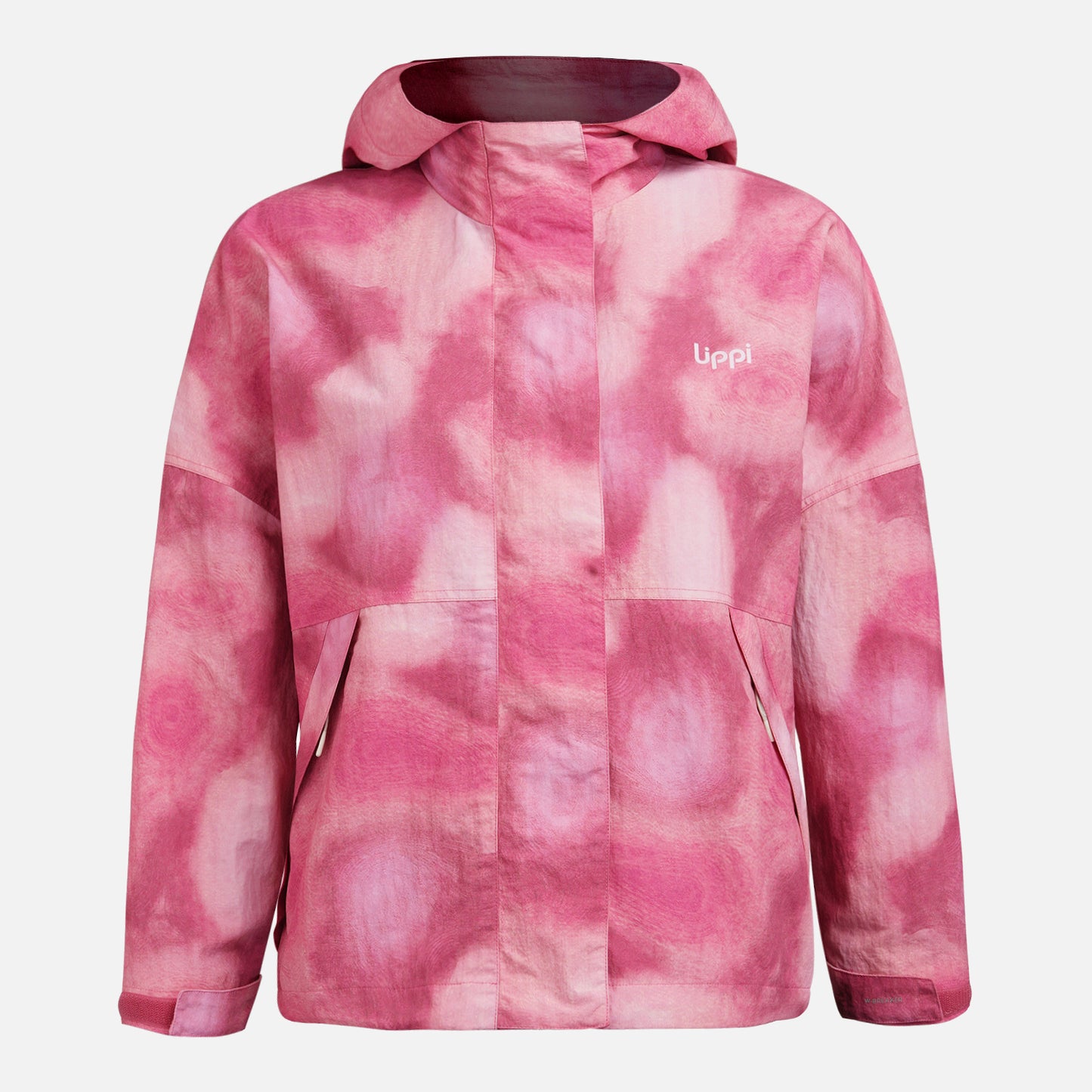 Chaqueta Mujer CityMe WindBreaker Hoody Jacket Print Rosa Oscuro Lippi