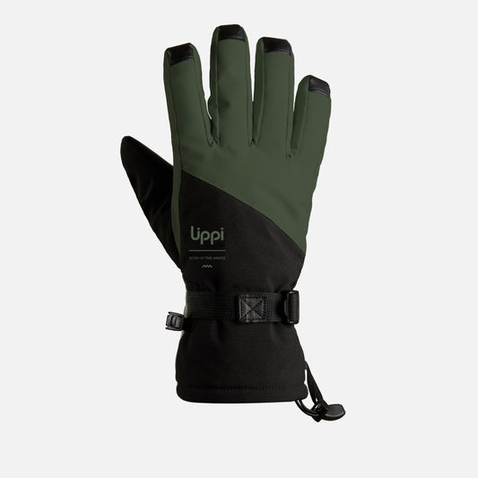 Guante Unisex Snow Day B-Dry Glove Verde Militar Lippi