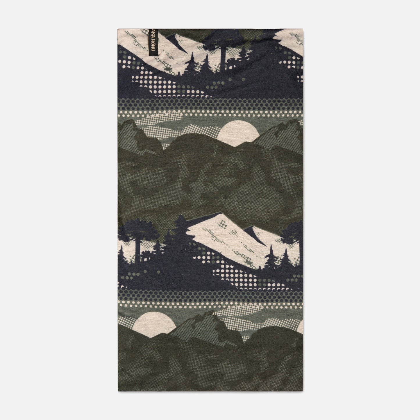 Headex Unisex La Cima Print Verde Militar Haka Honu