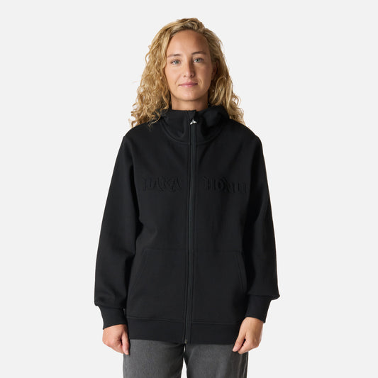 Polerón Mujer Motomami Full Zip Negro Haka Honu