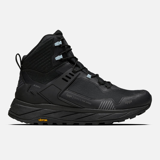 Zapatilla Mujer Atlas Mid Negro / Celeste Lippi