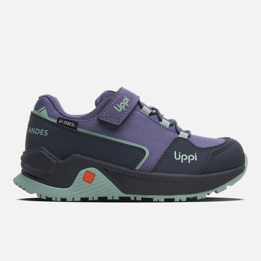 Zapatilla Niña Motion Low Kids B-dry Violeta Lippi