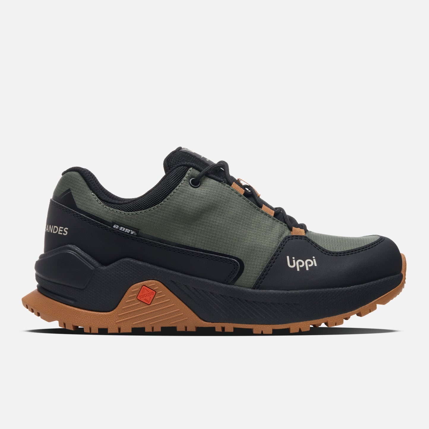Zapatilla Teen Boy Motion Low Teen B-dry Verde Militar Lippi