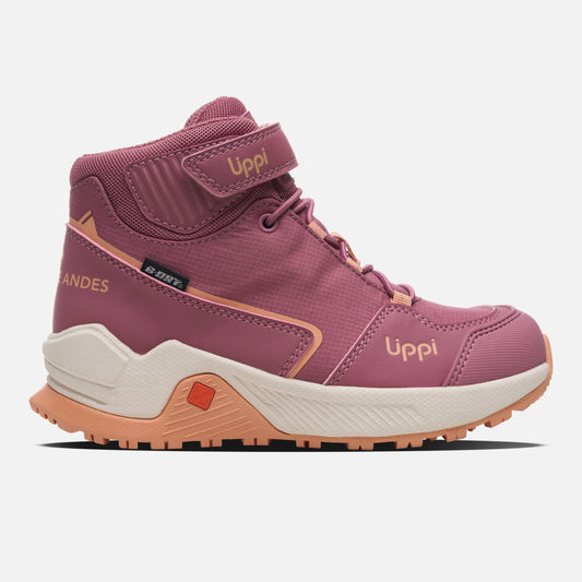 Zapatilla Niña Motion Mid Kids B-dry Rosa Oscuro Lippi