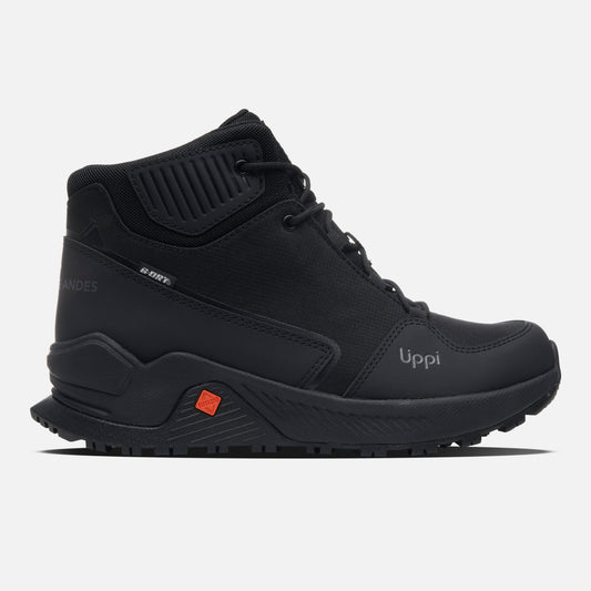Zapatilla Teen Unisex Motion Mid Teen B-dry Negro Lippi