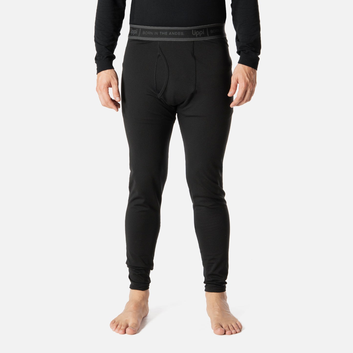Primera Capa Hombre Skintec Warm Bottom Negro Lippi