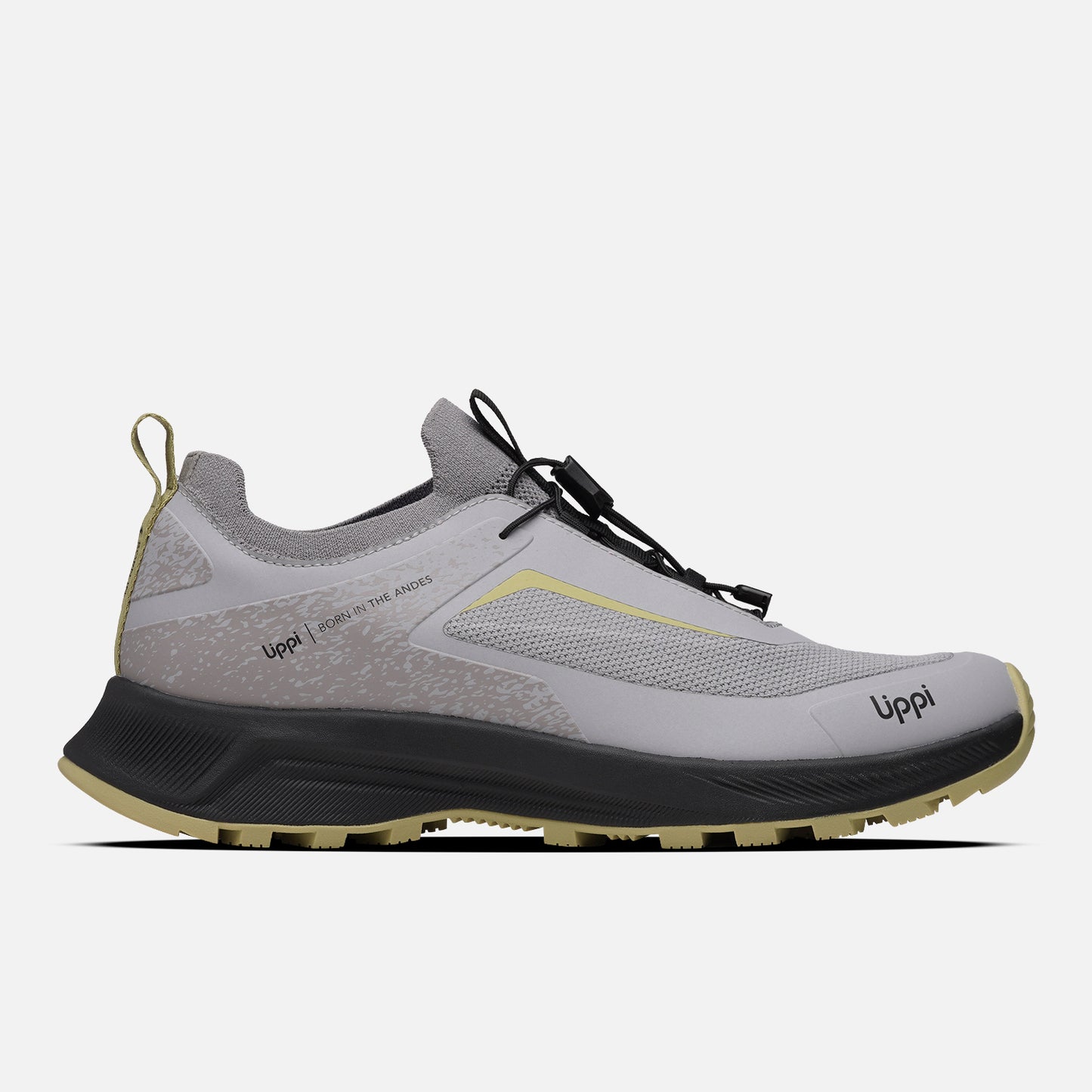 Zapatilla Hombre Light Knit Gris / Amarillo Lippi