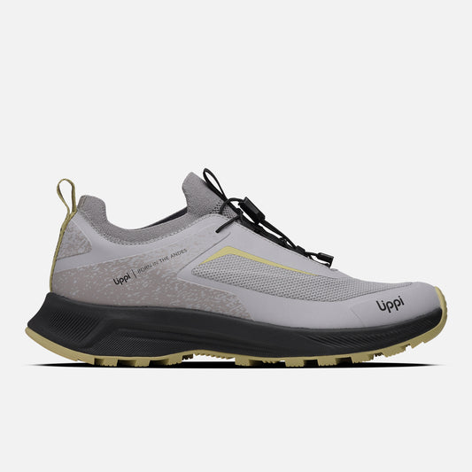 Zapatilla Hombre Light Knit Gris / Amarillo Lippi