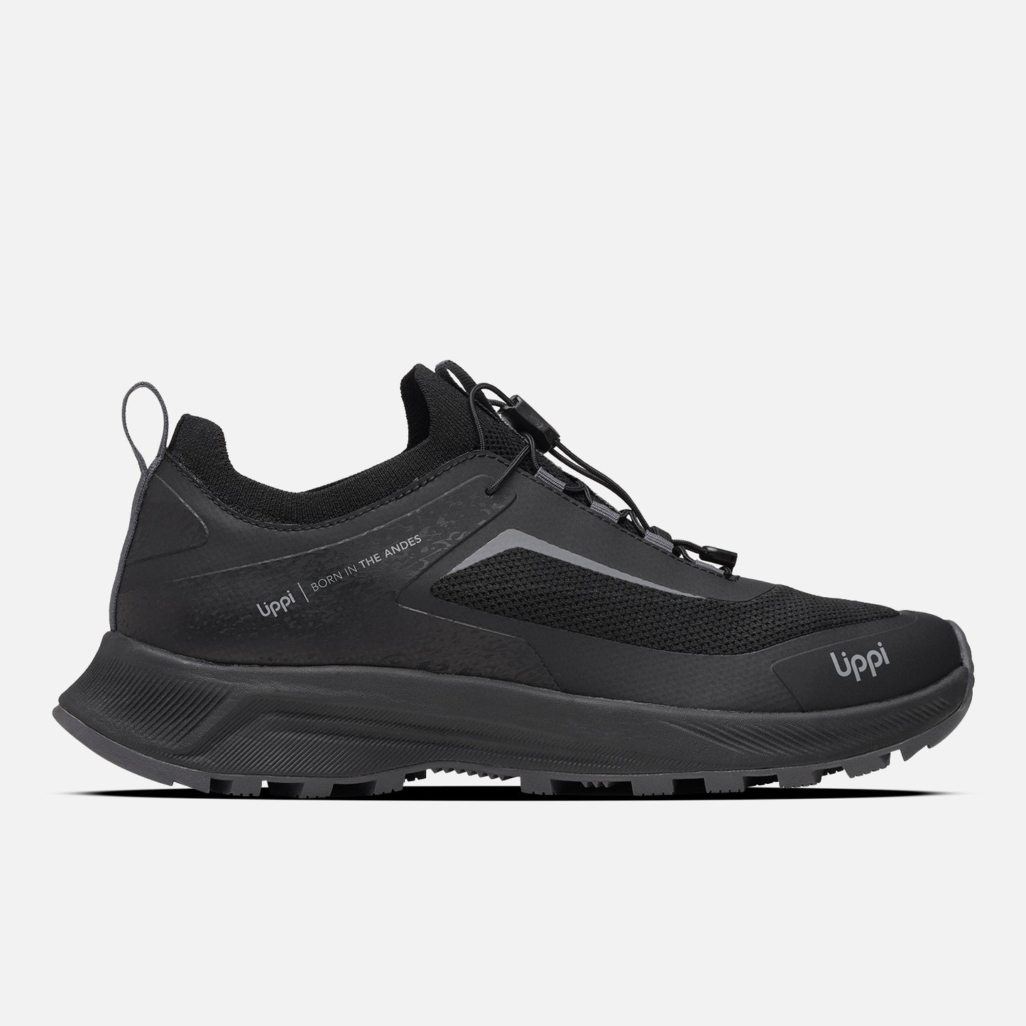 Zapatilla Hombre Light Knit Negro Lippi