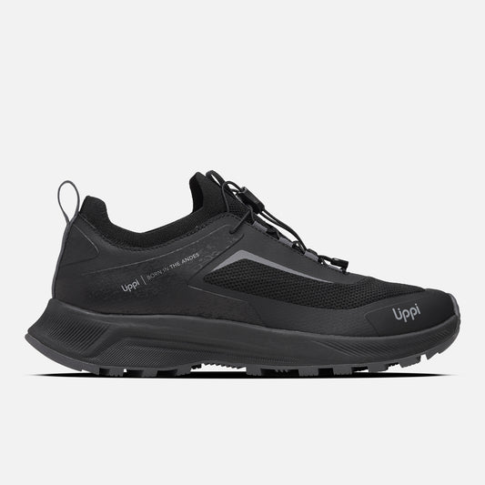Zapatilla Hombre Light Knit Negro Lippi
